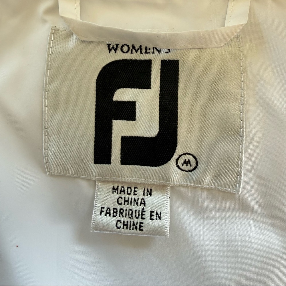 FOOTJOY ladies, golf apparel windbreaker NWOT size medium, zip front lightweight - Picture 5 of 13